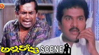Rajendra Prasad Argues With Nizhalgal Ravi || Allarodu Movie Scenes