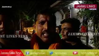 People protest over alleged sacrilegious act in Jammu