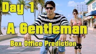 A Gentleman Box Office Collection Prediction Day 1