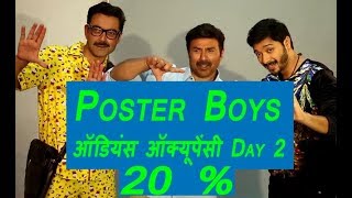 Poster Boys Audience Occupancy Report Day 2