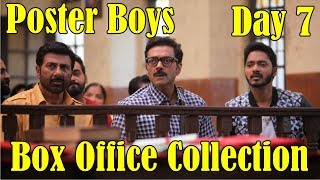 Poster Boys Box Office Collection Day 7