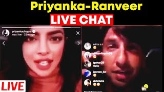 Ranveer Singh LIVE CHAT With Priyanka Chopra On Women’s Day In America