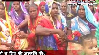 गोरखपुर- किसान बरसात के लिए कर रहे है पूजा अर्चना