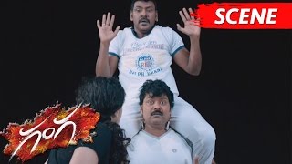 Lawrence And Sriman Hilarious Comedy With Taapsee - Ganga Movie Scenes
