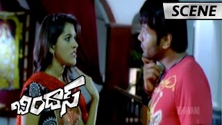 Manchu Manoj Teases Rashmi - Comedy Scene - Bindaas Movie Scenes