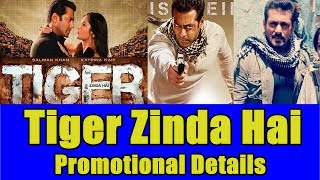 Tiger Zinda Hai Motion Poster & Trailer Details l Promotional Details