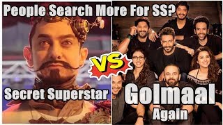 Secret Superstar Vs Golmaal Again I Which Film Is Being Searched More?