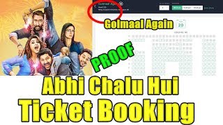 Golmaal Again Ticket Booking Started Now I Here's The Proof