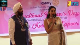 Karishma Kapoor At Rotary Club For Womens Day Celebration