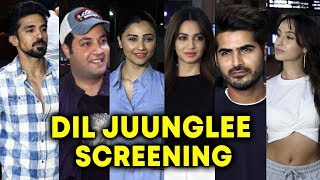 Dil Junglee Movie Screening | Saqib Saleem, Daisy Shah, Nora Fatehi