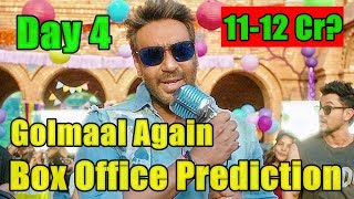 Golmaal Again Box Office Prediction Day 4