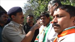surat Congress protests against inflation