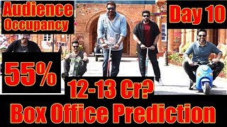 Golmaal Again Audience Occupancy And Collection Prediction Day 10