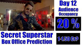 Secret Superstar Audience Occupancy And Collection Prediction Day 12