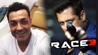 Bobby Deol Live Video | Talks About Race 3