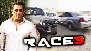 Live Video - RACE 3 Action Scene Rehearsal In Abu Dhabi | CARS COLLECTION