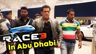 Salman Khan LEAVES For Abu Dhabi For Race 3 Shooting, Spotted At Airport