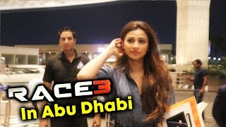 Daisy Shah LEAVES For Abu Dhabi For Race 3 Shooting, Spotted At Airport