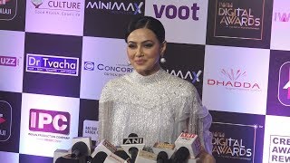 Sana Khan At IWM Digital Awards 2018 | Red Carpet