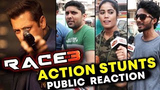 RACE 3 ACTION - Public SUPER EXCITED For Salman Khan's STUNT