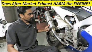 Does After Market Exhaust HARM the ENGINE? Simple explanation.