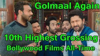 Golmaal Again Enters Into Top 10 Highest Grossing Bollywood Films All Time