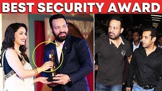 Salman Khan's Bodyguard Shera Receives AWARD From Madhuri Dixit