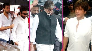 Big B, SRK, Sanjay Dutt, Anil Kapoor Attends Shashi Kapoor Funeral