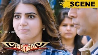 Samantha Uses Surya Name To Stop Her Marriage Looks - Comedy Scene - Sikandar Movie Scenes