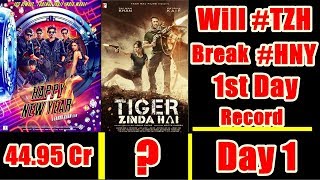 Will Tiger Zinda Hai Break Happy New Year First Day Record I SRK Vs Salman