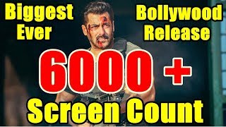 Tiger Zinda Hai Screen Count Details l Biggest Bollywood Release