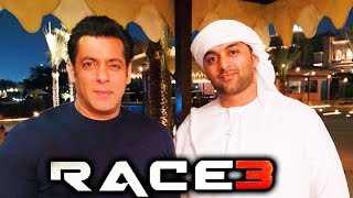RACE 3 On Location : Salman Khan With Arab Filmmaker In Abu Dhabi