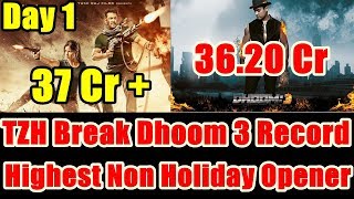 Tiger Zinda Hai Break Dhoom 3 Record To Become Biggest Non Holiday Opener l Day 1