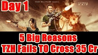 5 Big Reasons Why Tiger Zinda Hai Fails To Cross 35 Crores On Day 1