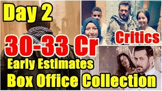Tiger Zinda Hai Box Office Collection Day 2 Early Estimates By Critics