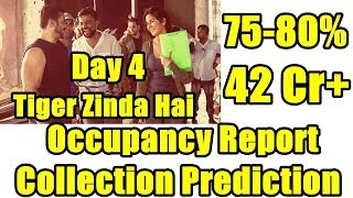 Tiger Zinda Hai Audience Occupancy And Collection Prediction Day 4