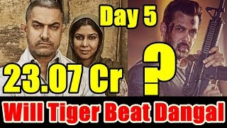 Will Tiger Zinda Hai Beat Dangal Fifth Day Collection Record