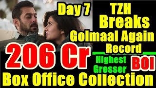 Tiger Zinda Hai Collection Day 7 I BOI I Defeats Golmaal Again Become Highest Grosser 2017
