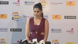 Sai Tamhankar At Mirchi Music Marathi Awards 2018