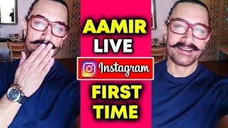Aamir Khan's FIRST LIVE CHAT With Fans On Instagram