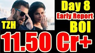 Tiger Zinda Hai Box Office Collection Day 8 I Early Report By BOI