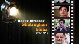 Special Birthday greetings for Shatrughan Sinha
