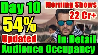 Tiger Zinda Hai Audience Occupancy Report In Detail Day 10 I Morning