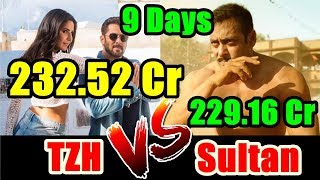Tiger Zinda Hai Vs Sultan Comparison For 9 Days