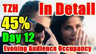 Tiger Zinda Hai Detailed Audience Occupancy Day 12 I Evening Shows