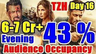 Tiger Zinda Hai Audience Occupancy And Collection Prediction Day 16