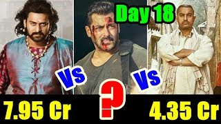 Will Tiger Zinda Hai Beat Baahubali 2 And Dangal 18th Day Collection?