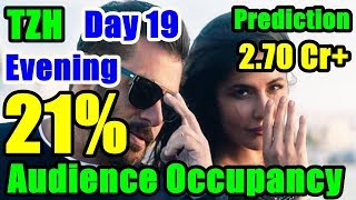 Tiger Zinda Hai Audience Occupancy And Collection Prediction Day 19