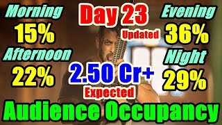 Tiger Zinda Hai Audience Occupancy And Collection Prediction Day 23 I Updated