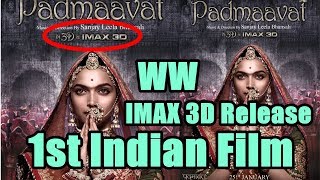 Padmavat Will Become First Indian Film To Release In IMAX 3D Worldwide